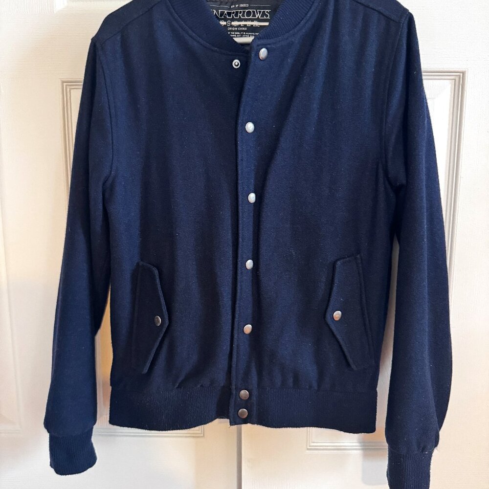 Wool Blend Bomber